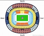 Wembley Stadium seating plan - Detailed seat numbers - MapaPlan.com