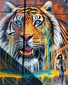 The Eye of the Tiger, A Beautiful Graffiti in NYC by @marybigcitygirl ...