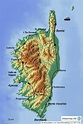 StepMap - Korsika - Landkarte für Frankreich