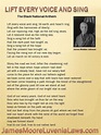 Lift Every Voice and Sing by James Weldon Johnson Lyrics