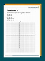 Funktionen | Realschule, Mathe, Kostenlose arbeitsblätter