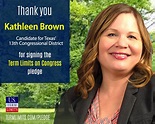 Kathleen Brown Pledges to Support Term Limits on Congress - U.S. Term ...
