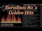 Eurodisco 80`s Golden Hits - YouTube