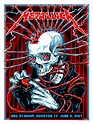 INSIDE THE ROCK POSTER FRAME BLOG: Metallica Houston Poster By Kyler ...