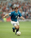 Gianfranco Zola of Italy in action at Euro ‘96. | Gianfranco zola, Euro ...