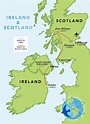 15+ Detailed map of ireland and scotland image HD – Wallpaper