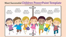 Ready To Use Children PowerPoint Template Presentation