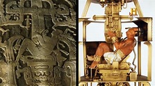 SEMI MILENIO: Astronaute-Astronauta - Maya Palenque (Mexico) 5 000 ans-años