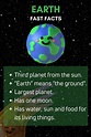 Interesting Facts about Earth | Solar system lessons, Solar system for ...