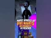Puppet Aparece En La Película De Five Nights At Freddys - YouTube
