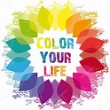 Color your life. Inspiration wheel. Stock Vector Image by ©Albachiaraa ...