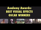 Academy Awards Best Visual Effects Oscar Winners (1977-2013) - YouTube
