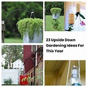 23 Upside Down Gardening Ideas For This Year | SharonSable