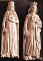 Jeanne d'Évreux and Charles IV by JEAN DE LIÈGE