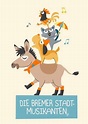 Bremer Stadtmusikanten Comic