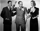 Adolphe Menjou with Jack Oakie and Binnie Barnes. Menjou's ...