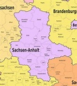 Karte Sachsen Anhalt