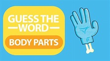 Guess the Word | Body Parts | ESL for Kids - YouTube