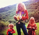 Robert Plant & his children on the family farm mid 1970s : OldSchoolCool
