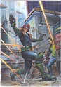 Original Comic Art by Judge Dredd Magazine 399 Cover Painted ...