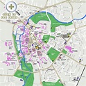 Cambridge maps - Top tourist attractions - Free, printable city street map