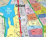 Oakland Map - PDF, vector, royalty free – Otto Maps