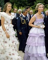 Infanta Elena, Duchess of Lugo, walking alongside her mother, Queen ...