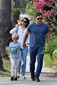 Chris Pratt Goes on a Sunday Stroll With Katherine and His Son Jack