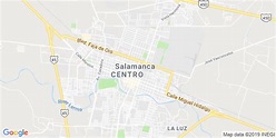 Mapa de Salamanca, Guanajuato - Mapa de Mexico