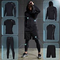 Men's Compression Sportswear Suit GYM Tights Sports training Clothes ...