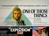 ONE OF THOSE THINGS 1971 Judy Geeson EXPLOSION Don Stroud UK QUAD ...