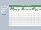 EXCEL of Inventory Management Form.xls | WPS Free Templates