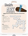 Crucigrama del Arca de Noé – Bible Pathway Adventures