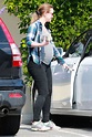 Pregnant LEIGHTON MEESTER Out for Lunch in Los Angeles 05/16/2015 ...