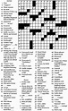 Printable Wall Street Journal Crossword - Printable JD