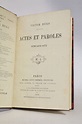 HUGO : Actes et paroles 1870 - 1871 - 1872 - Autographe, Edition ...