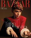 Lily Collins Harper's Bazaar Spain January 2023 Cover Photos