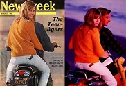 Jan Smithers, the Newsweek cover and an alternate cover shot, 1966 : r ...