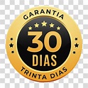 Selo de Garantia de 30 Dias PNG Transparente Sem Fundo [download] - Designi
