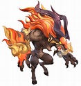 Ifrit from World of Final Fantasy | Final fantasy art, Gothic fantasy ...