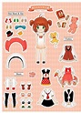 Chibi Cardcaptor Sakura Paper Doll | Paper dolls printable, Barbie ...