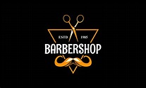 Barber Shop Vector Vintage Logo, Label Graphic by DEEMKA STUDIO ...