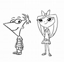 Phineas y Ferb para imprimir y colorear | Material para maestros ...