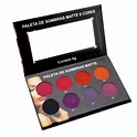 Paleta de Sombras Matte 8 Cores Ludurana B00043