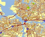 City Map of Norfolk