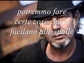 Luca Carboni Feat. Elisa - Vieni A Vivere Con Me (testo) - YouTube