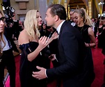 Margot Robbie hugs ex co-star Leonardo DiCaprio in touchy-feely reunion ...