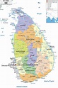Detailed Political Map of Sri Lanka - Ezilon Maps