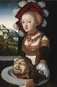 Lucas Cranach el Viejo, Salomé con la cabeza de San Juan Bautista ...