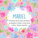 Nombre Mariel: Significado y origen - Descubre todo sobre Mariel ️